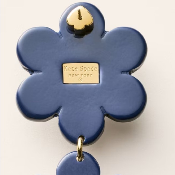 kate spade New York Floral Linear Earrings - NWT - Picture 4 of 5